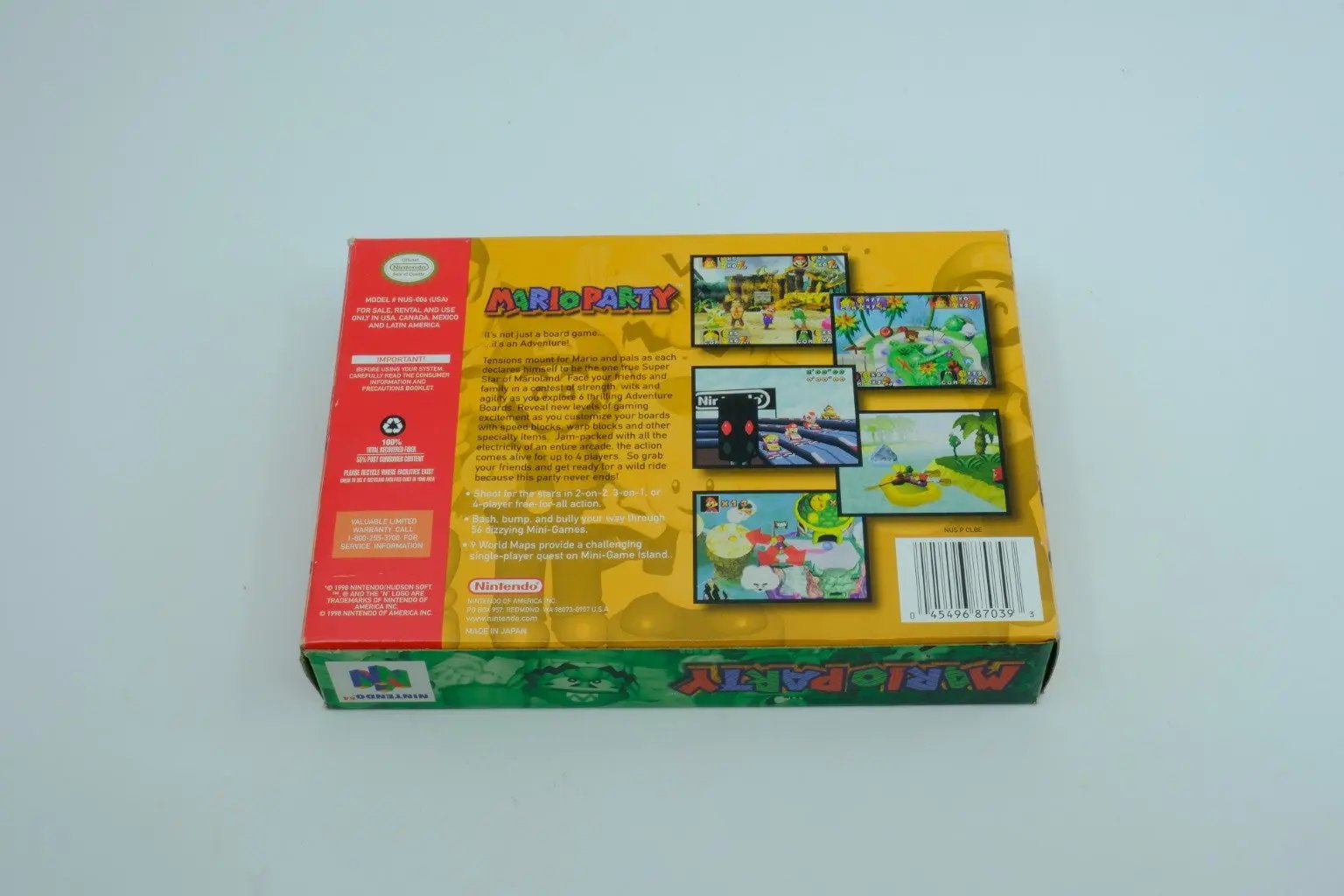Mario Party – Complete in Box RetroGate - Your Gateway to Classic Gaming