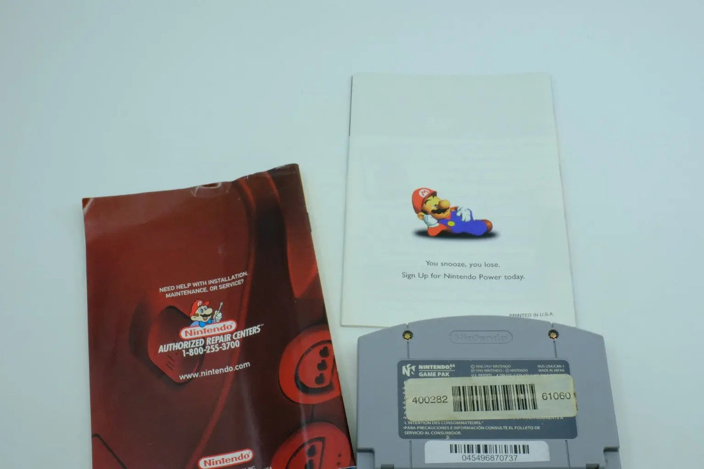 Mario Tennis – Complete in Box RetroGate - Your Gateway to Classic Gaming