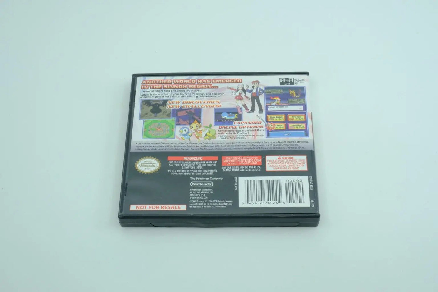 Pokemon Platinum Version – Complete in Box RetroGate - Your Gateway to Classic Gaming