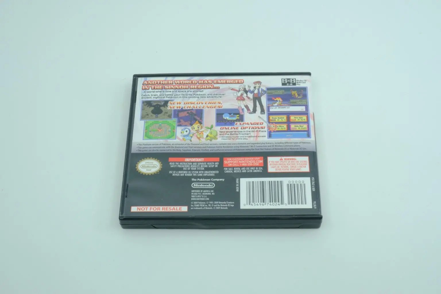 Pokemon Platinum Version – Complete in Box RetroGate - Your Gateway to Classic Gaming