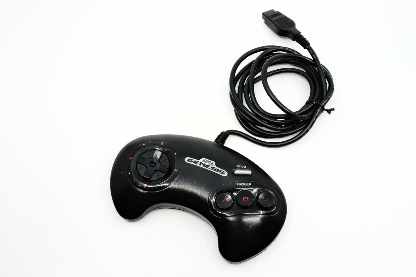 Original Sega Genesis 3-Button Controller – Black
