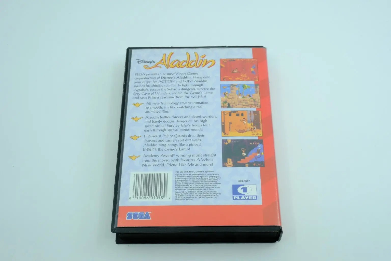 Disney’s Aladdin – Complete in Box RetroGate - Your Gateway to Classic Gaming