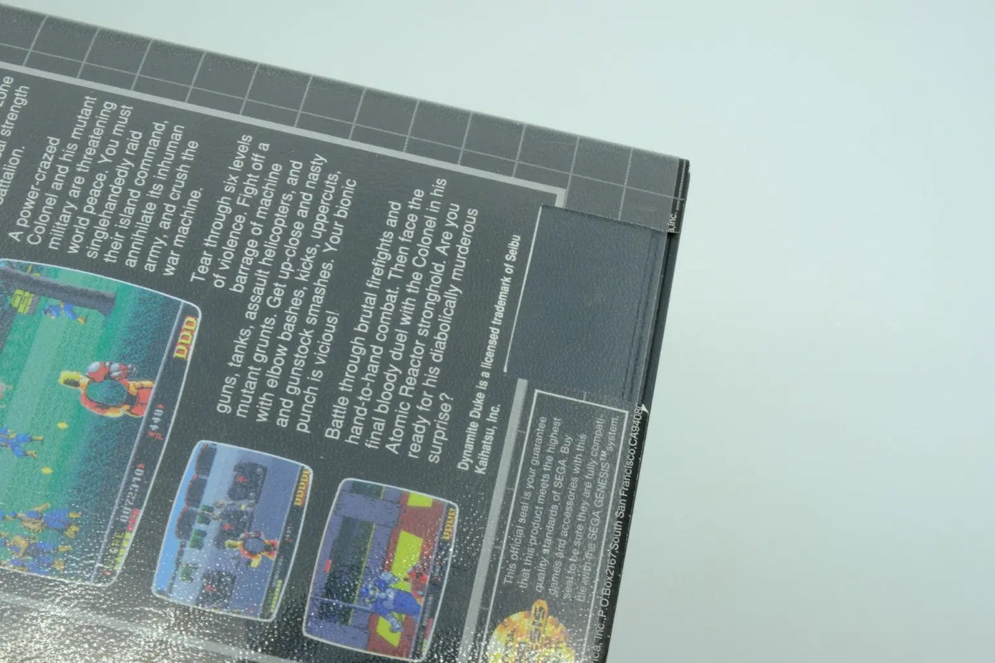 Dynamite Duke – Complete in Box RetroGate - Your Gateway to Classic Gaming