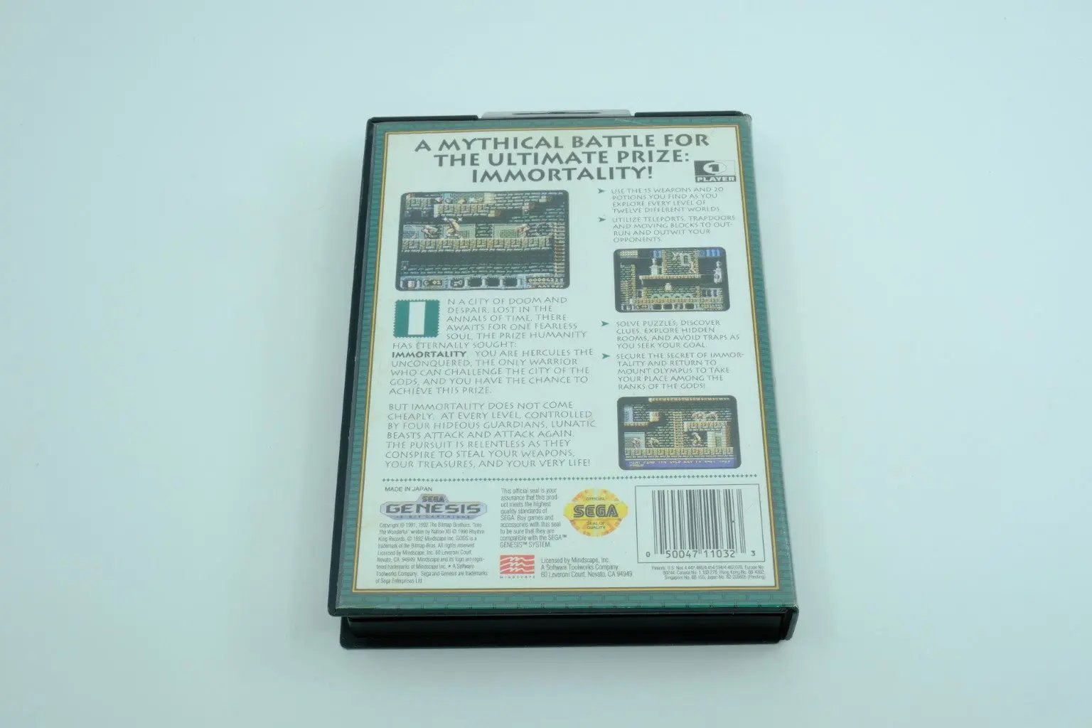 Gods – Complete in Box RetroGate - Your Gateway to Classic Gaming