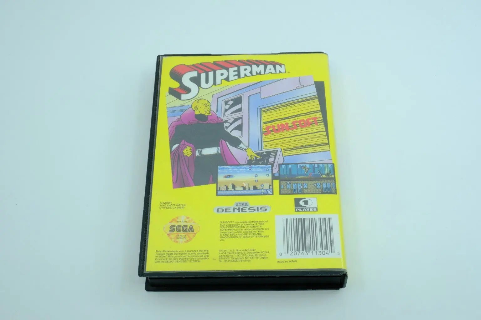 Superman – Complete in Box RetroGate - Your Gateway to Classic Gaming