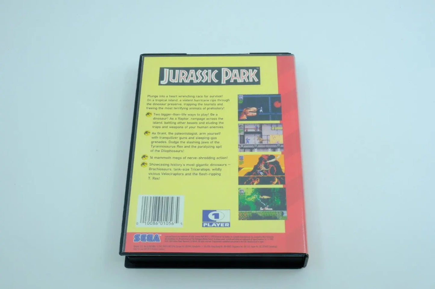 Jurassic Park – Complete in Box RetroGate - Your Gateway to Classic Gaming