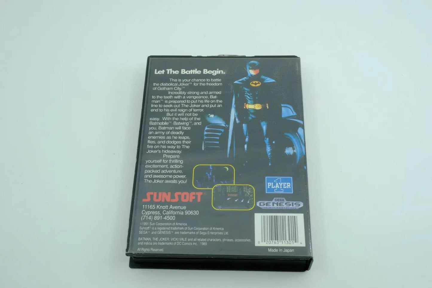 Batman: The Video Game – Complete in Box RetroGate - Your Gateway to Classic Gaming