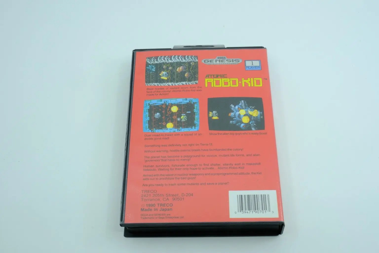 Atomic Robo-Kid – Complete in Box RetroGate - Your Gateway to Classic Gaming