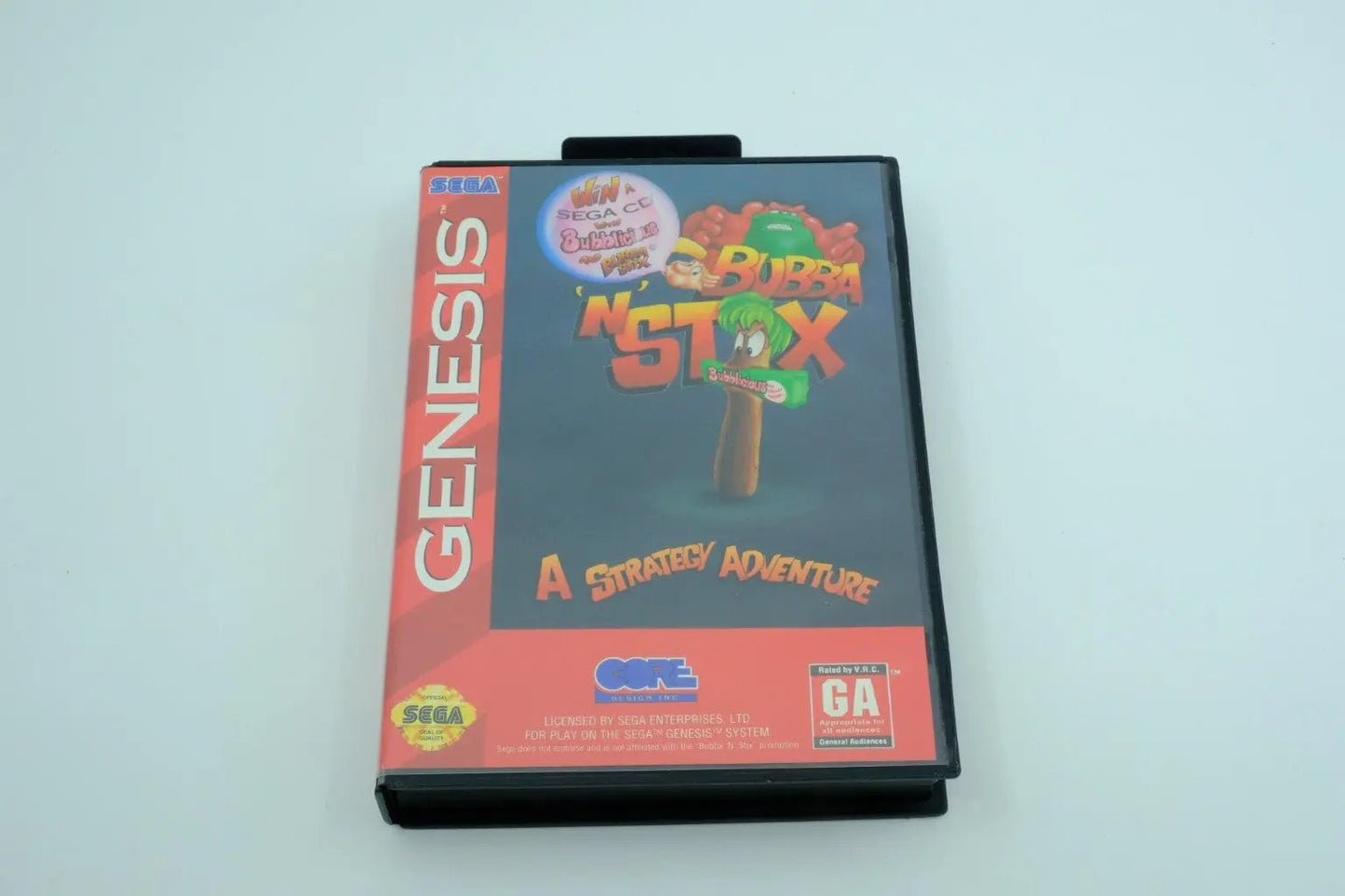 Bubba ‘N’ Stix – Complete in Box RetroGate - Your Gateway to Classic Gaming