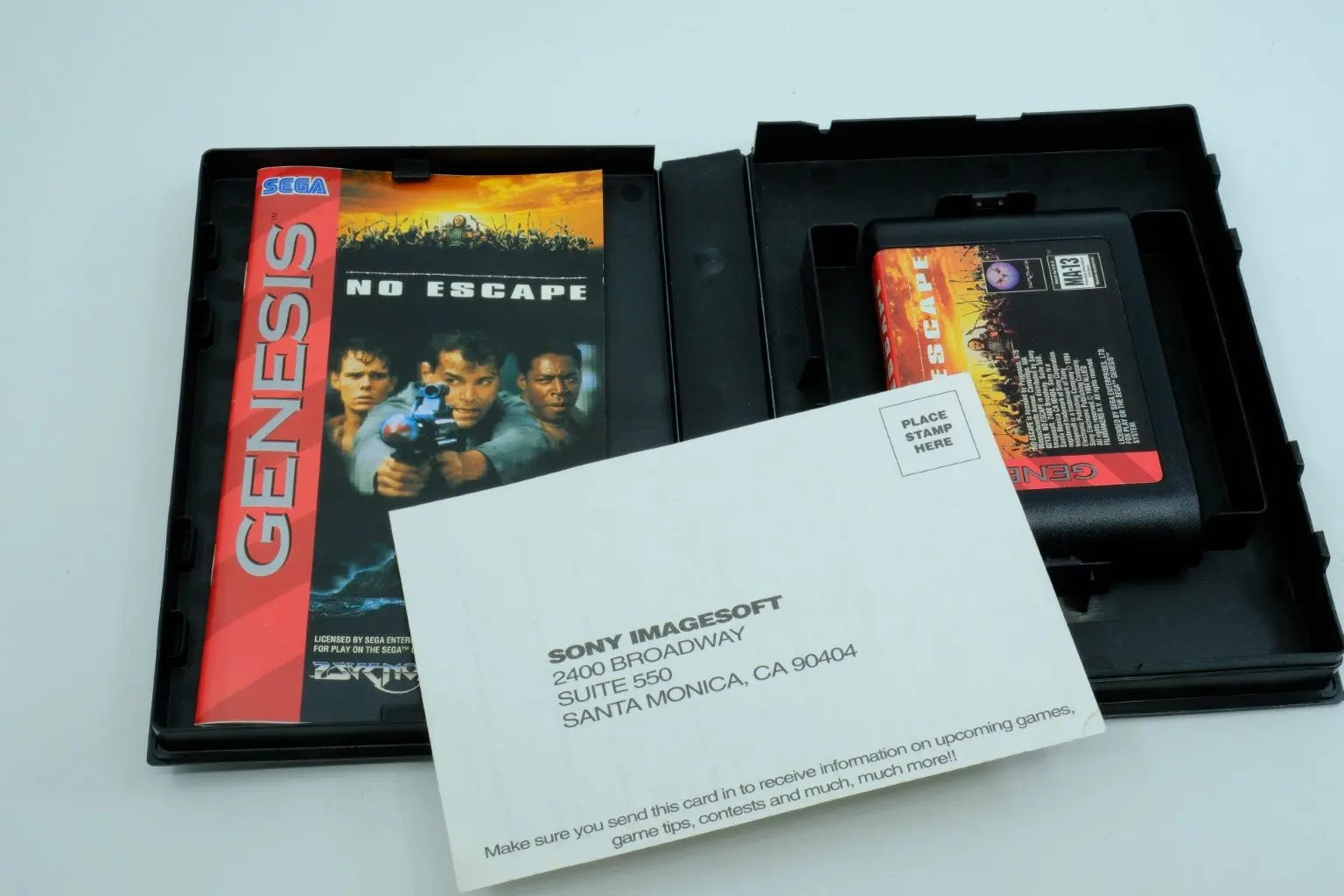 No Escape – Complete in Box RetroGate - Your Gateway to Classic Gaming