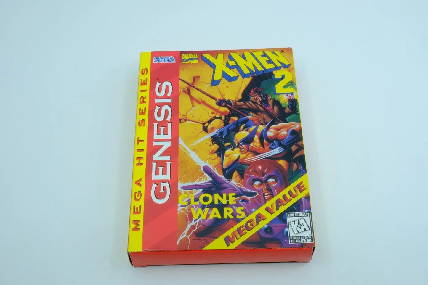 X-Men 2: Clone Wars — Mega Hit Series – Complete in Box RetroGate - Your Gateway to Classic Gaming