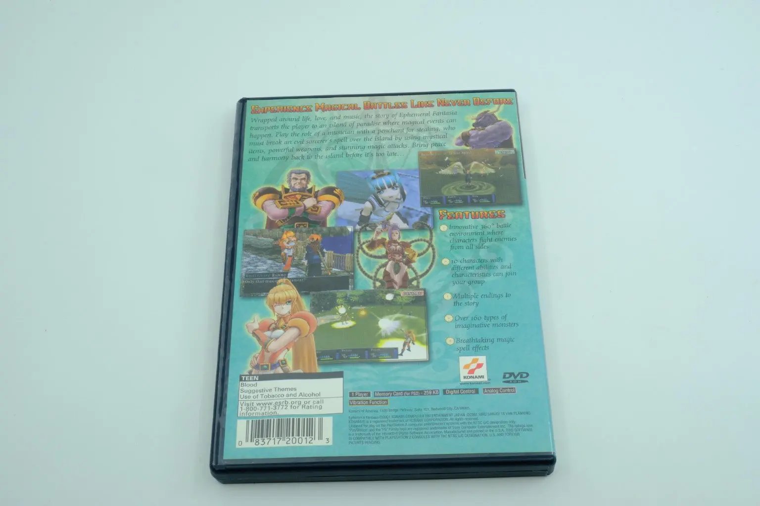 Ephemeral Fantasia – Complete in Box RetroGate - Your Gateway to Classic Gaming