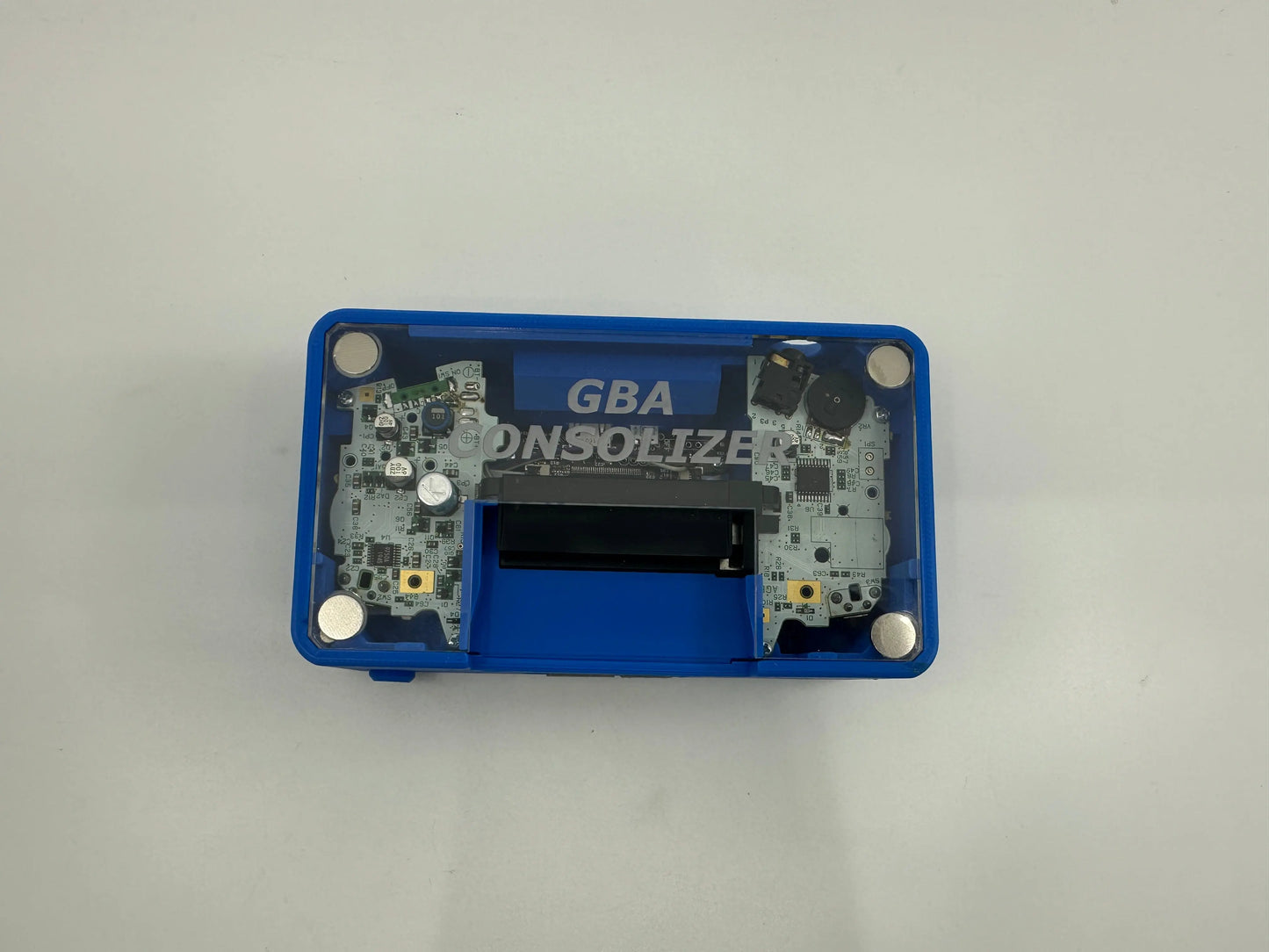 GBA Consolizer – HDMI Game Boy Advance Console (Blue Custom Shell) RetroGate - Your Gateway to Classic Gaming