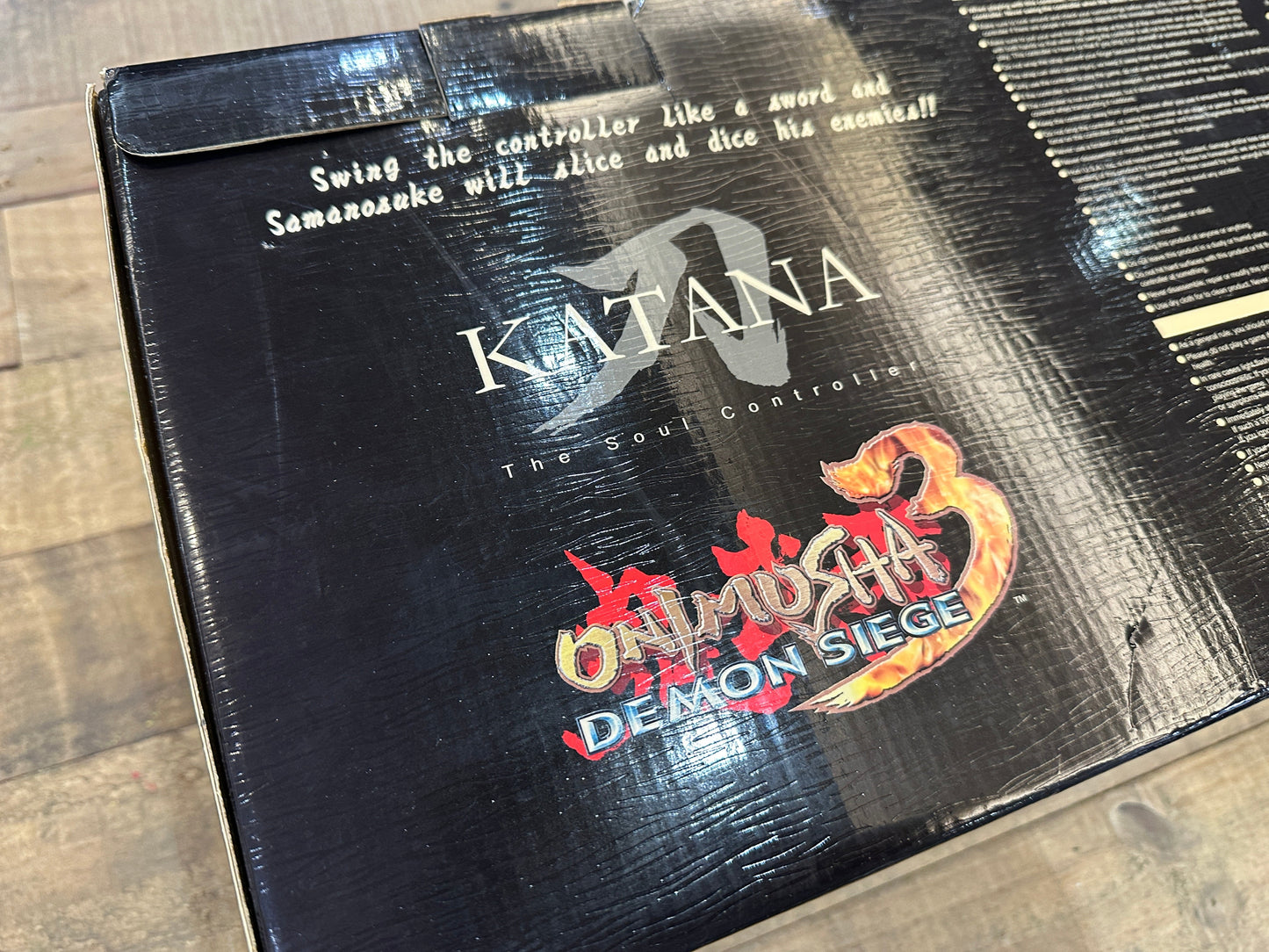 Katana: The Soul Controller – Onimusha 3 Demon Siege Limited Edition – Complete in Box